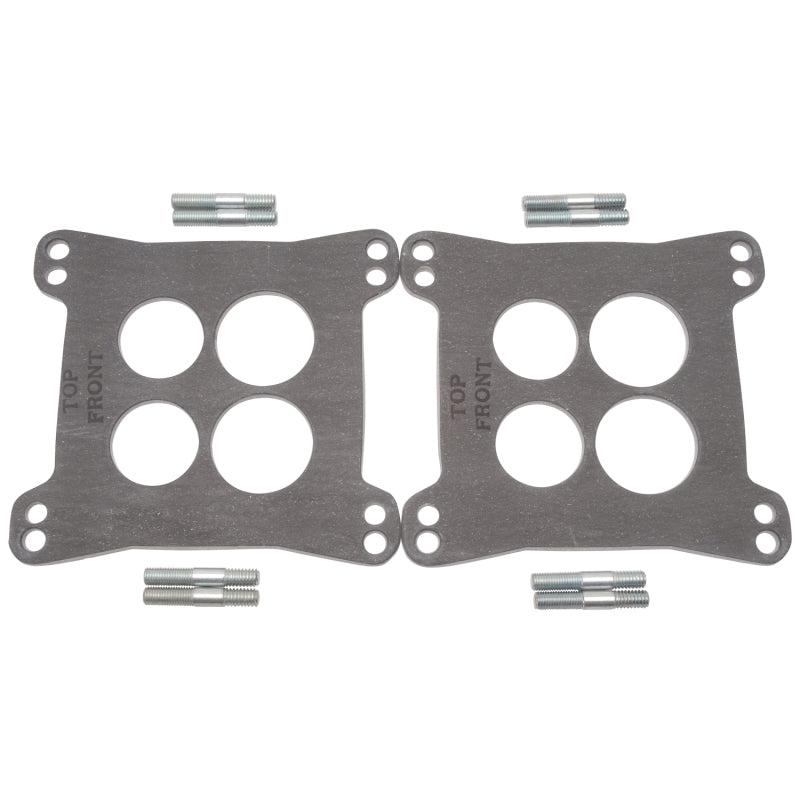 Edelbrock Dual Quad Insulator Kit (2) - DTX Performance