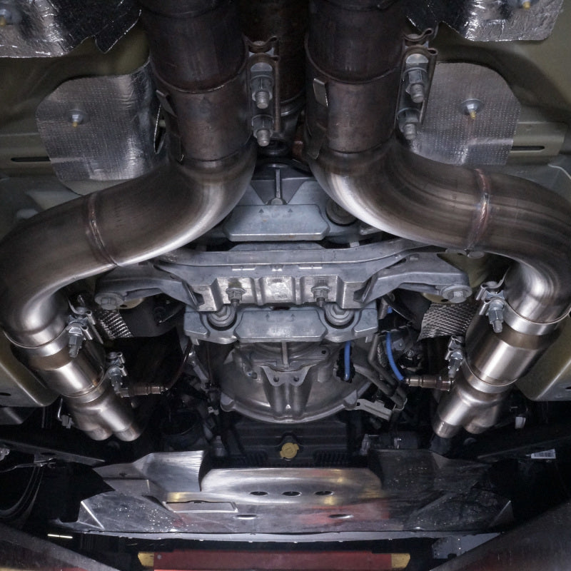 Stainless Works 2015+ Ford GT350 Headers 1-7/8in Primaries High-Flow Cats 3in Collectors - DTX Performance