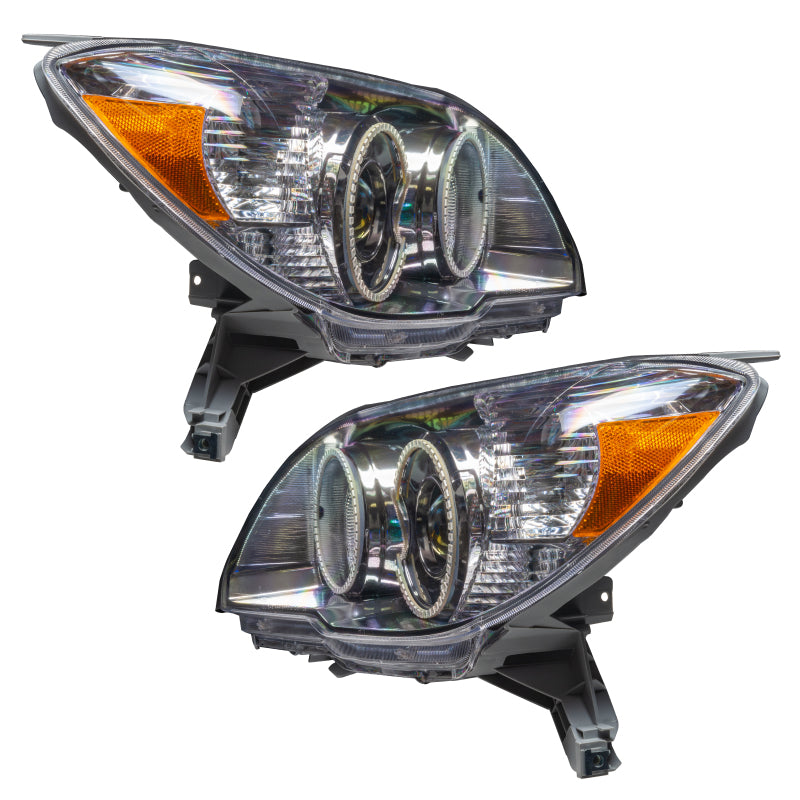 Oracle Lighting 06-09 Toyota 4-Runner Sport Pre-Assembled LED Halo Headlights -Red - DTX Performance