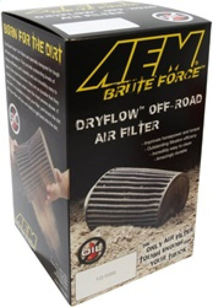 AEM 3.5 inch x 9 inch DryFlow Conical Air Filter - DTX Performance