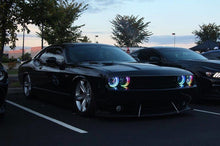 Load image into Gallery viewer, Oracle 15-21 Dodge Challenger Dynamic Surface Mount Headlight Halo Kit - ColorSHIFT - Dynamic - DTX Performance