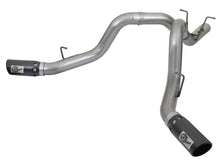 Load image into Gallery viewer, aFe LARGE BORE-HD 4in 409-SS DPF-Back Exhaust w/Dual Black Tips 2017 GM Duramax V8-6.6L (td) L5P - DTX Performance