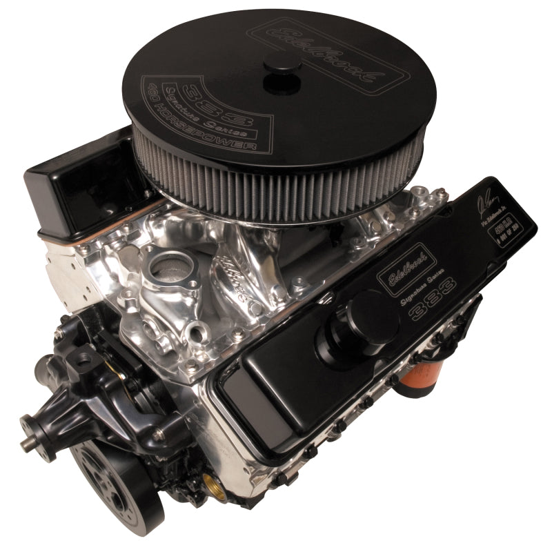 Edelbrock Crate Engine Vic Edelbrock Signature Series 383 CI 460 Hp - DTX Performance