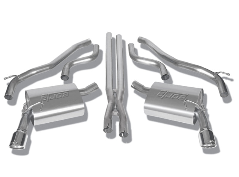 Borla 10-13 Camaro 3.6L V6 (except 2013 RS) Touring Catback Exhaust - DTX Performance