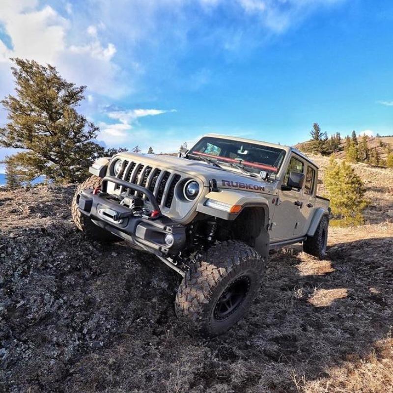 Oracle Oculus Bi-LED Projector Headlights for Jeep JL/Gladiator JT - Graphite Metallic - 5500K - DTX Performance