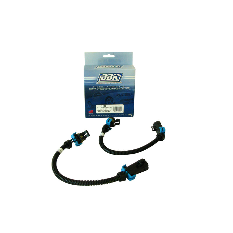 BBK 08-15 GM Corvette Camaro O2 Sensor Wire Harness Extensions 12 (pair) - DTX Performance