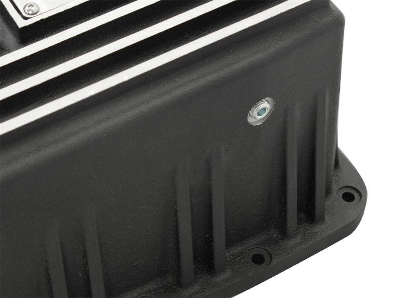 aFe Power Transmission Pan Black Machined 09-14 Ford 6R80 F-150 Trucks - DTX Performance