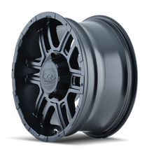 Load image into Gallery viewer, ION Type 179 20x9 / 5x127 BP / 12mm Offset / 83.82mm Hub Matte Black Wheel - DTX Performance