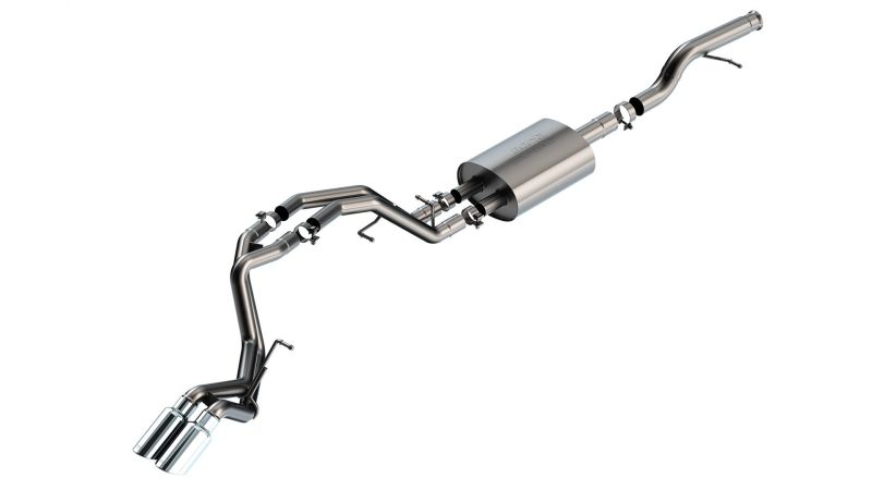 Borla 21-22 Chevrolet Tahoe 5.3L V8 2/4WD Touring Cat-Back Exhaust (Stainless) - DTX Performance