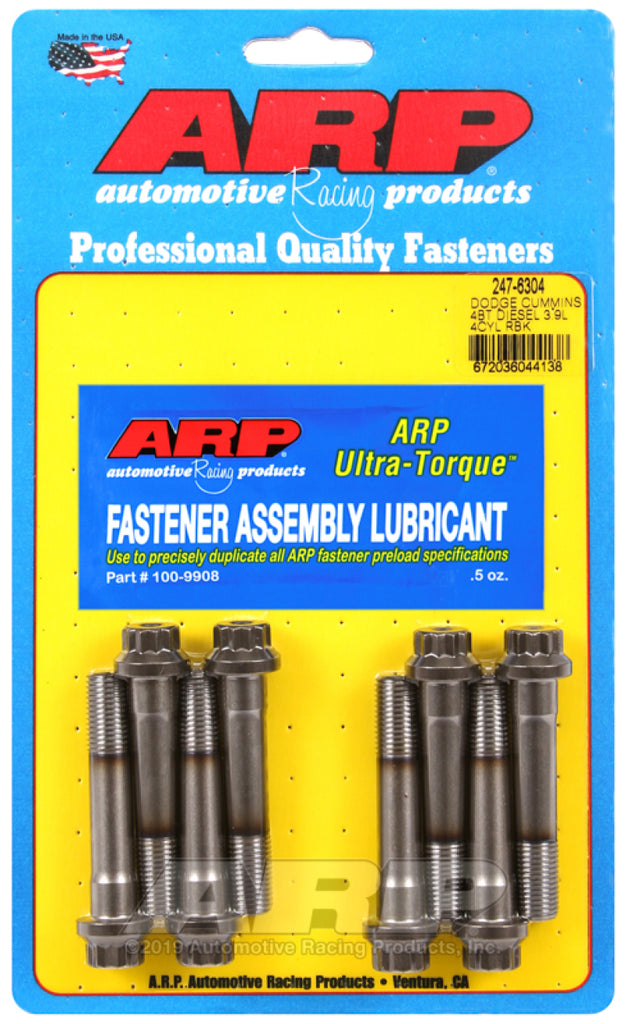 ARP Dodge Cummins 3.9L 8V ARP2000 Rod Bolt Kit - DTX Performance