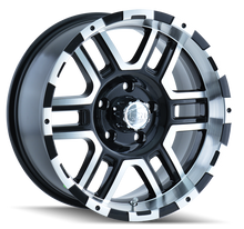 Load image into Gallery viewer, ION Type 179 16x8 / 6x114.3 BP / 10mm Offset / 83.82mm Hub Black/Machined Wheel - DTX Performance