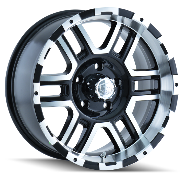 ION Type 179 17x9 / 8x170 BP / 0mm Offset / 130.8mm Hub Black/Machined Wheel - DTX Performance