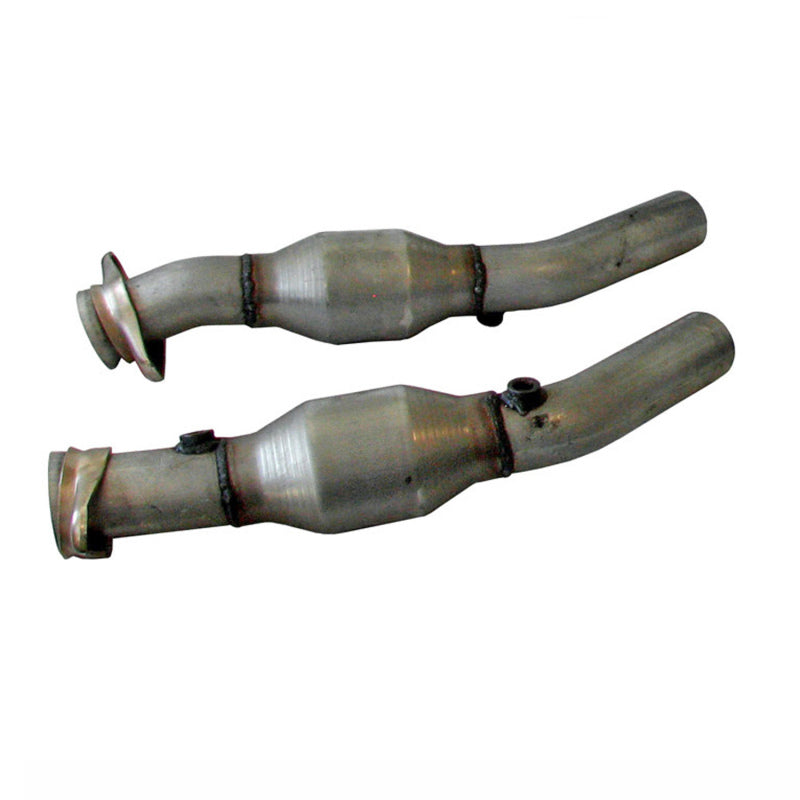 BBK 05-09 Mustang 4.0 V6 True Dual Cat Back Exhaust Conversion Kit With X pipe - DTX Performance