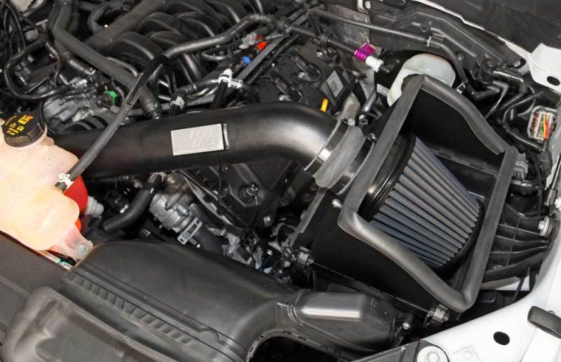 K&N 2015 Ford F150 5.0L V8 Blackhawk Performance Intake Kit - DTX Performance