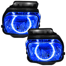 Load image into Gallery viewer, Oracle Lighting 03-06 Chevrolet Silverado Pre-Assembled LED Halo Fog Lights -Blue - DTX Performance