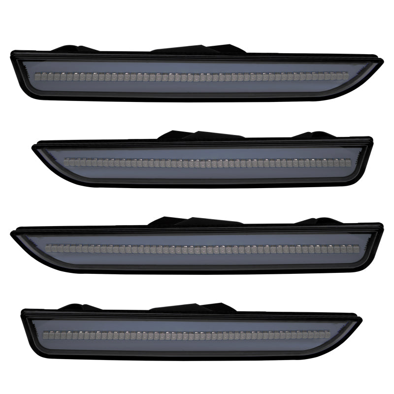 Oracle 10-14 Ford Mustang Concept Sidemarker Set - Tinted - No Paint - DTX Performance