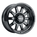 Weld Off-Road W168 20X9 Stealth 8X180 ET00 BS5.00 Gloss Black 124.3