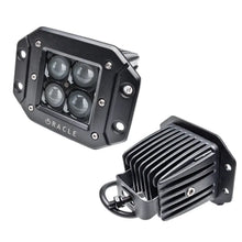 Load image into Gallery viewer, Oracle Black Series - 7D 3in W Flush LED Square Spot/Flood Light - 6000K - DTX Performance