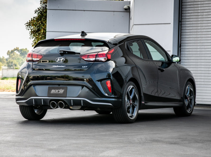 Borla 2019 Hyundai Veloster 1.6L FWD S-Type Exhaust (Rear Section Only) - DTX Performance