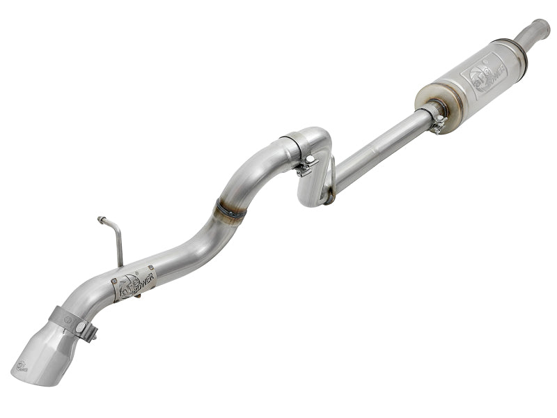 aFe MACH Force-Xp 2.5in Catback High-Tuck Exhaust 18-21 Jeep Wrangler (JL)3.6L 4-Door - Polished Tip - DTX Performance