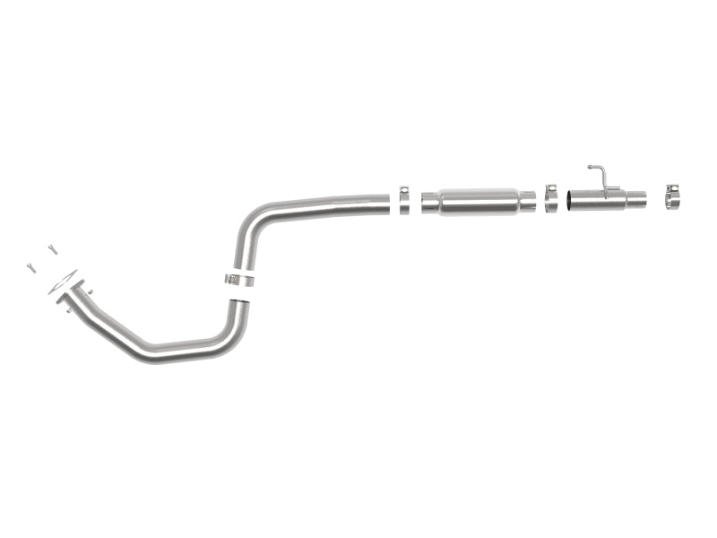 aFe Takeda 3in 304 SS Mid-Pipe Exhaust 19-20 Hyundai Veloster I4-1.6L(t) - DTX Performance