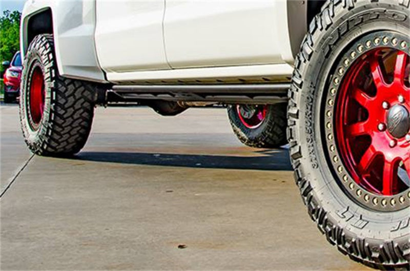 N-Fab RKR Rails 15-17 Ford F-150 SuperCrew - Tex. Black - 1.75in - DTX Performance