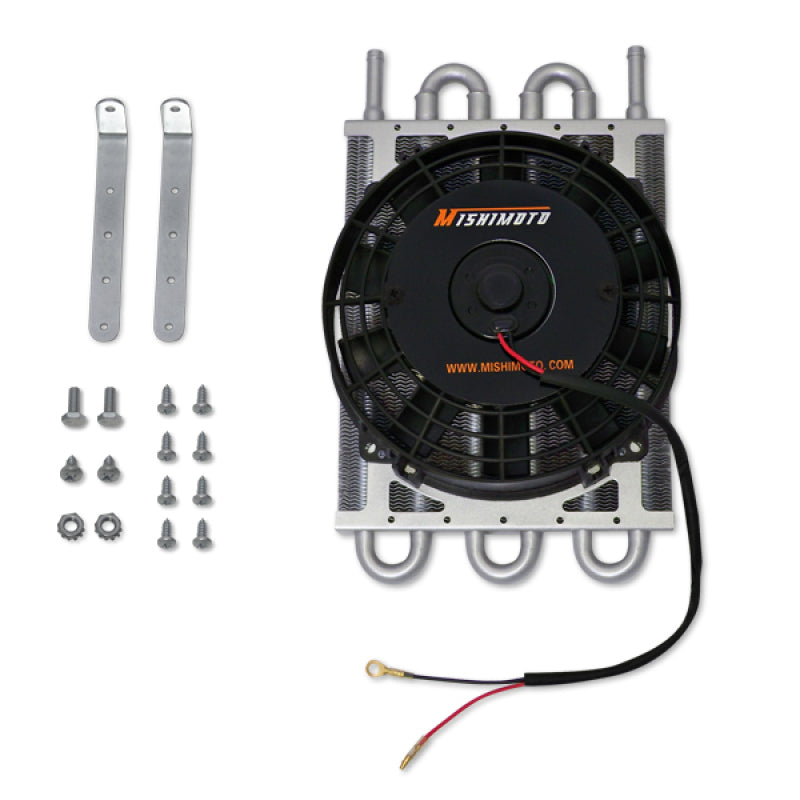 Mishimoto Heavy Duty Transmission Cooler w/ Electric Fan - DTX Performance