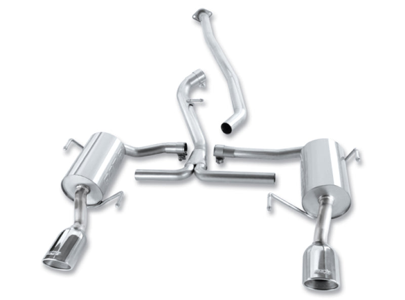 Borla 08-10 Subaru Impreza 2.5i Sedan 4DR SS Catback Exhaust - DTX Performance