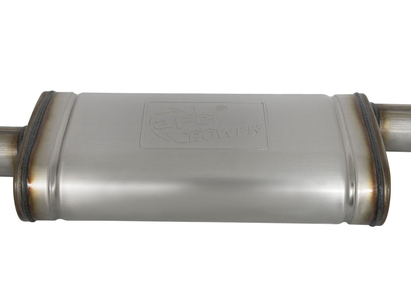 aFe ROCK BASHER 2.5in 409 SS Cat-Back Exhaust - 99-04 Toyota Tacoma L4-2.4L / V6-3.4L - DTX Performance