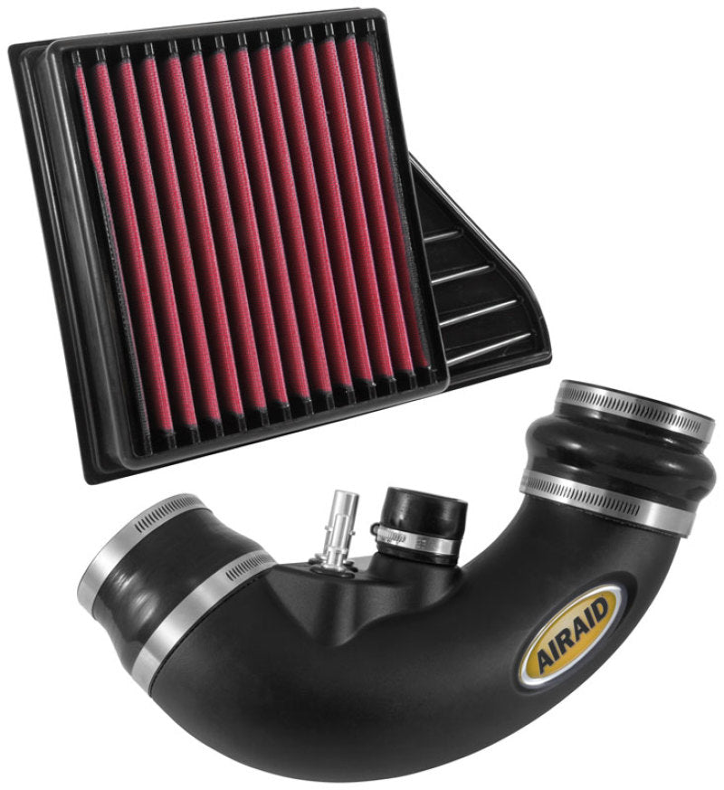 Airaid 2011-2014 Ford Mustang GT 5.0L V8 Jr Intake Kit - Oiled / Red Media - DTX Performance