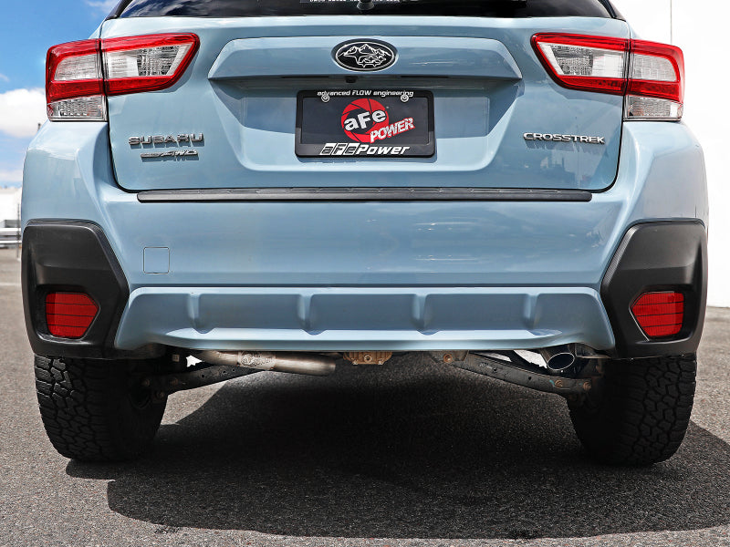 aFe POWER Takeda 2.5in 304 SS Cat-Back Exhaust System Subaru Crosstrek 18-19 H4-2.0L - DTX Performance