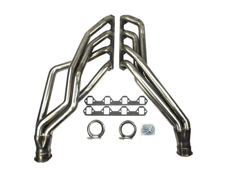 JBA 65-73 Ford Mustang 351W SBF 1-3/4in Primary Raw 409SS Long Tube Header - DTX Performance