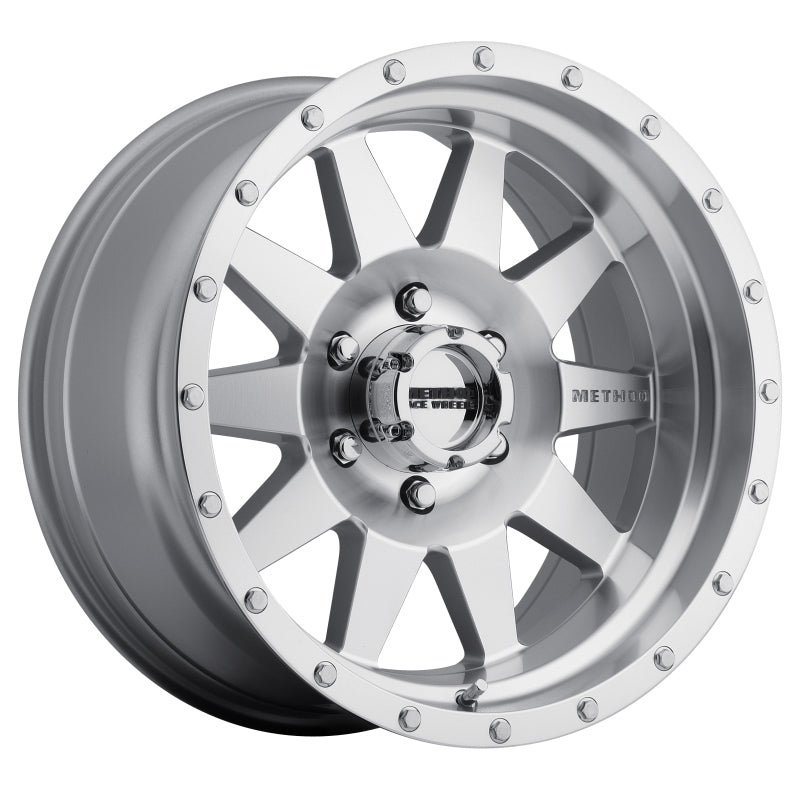 Method MR301 The Standard 20x9 +18mm Offset 6x5.5 108mm CB Machined/Clear Coat Wheel - DTX Performance