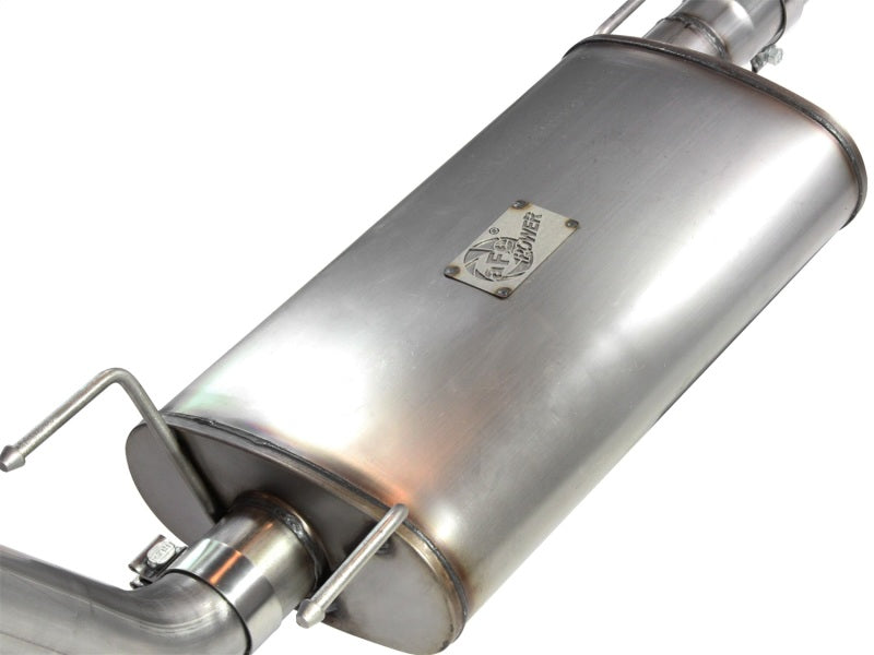 aFe MACHForce XP Exhausts Cat-Back SS-409 EXH CB Toyota Tacoma 05-13 V6-4.0L (Pol Tip) - DTX Performance