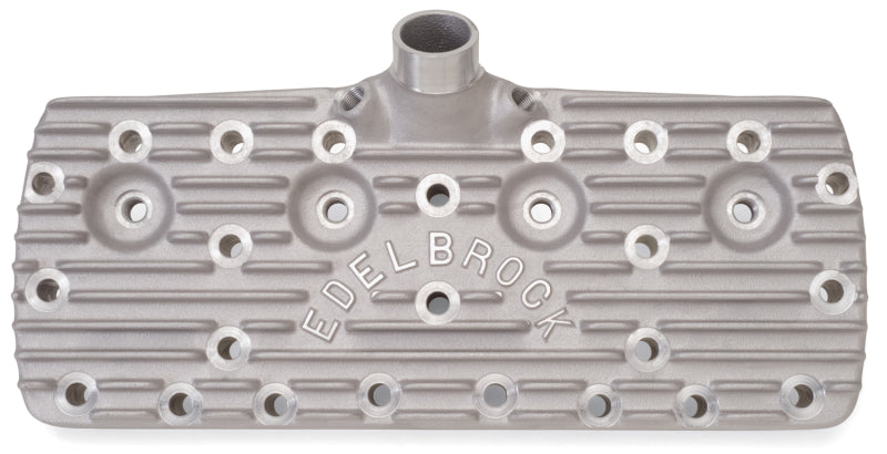 Edelbrock Cylinder Heads 1939-48 Model Ford Flatheads w/ Block Letter Logo (Pair) - DTX Performance