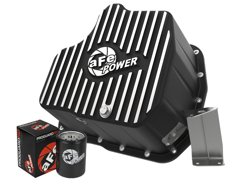 aFe Pro Series Deep Engine Oil Pan 11-16 GM Duramax V8-6.6L (td) - DTX Performance