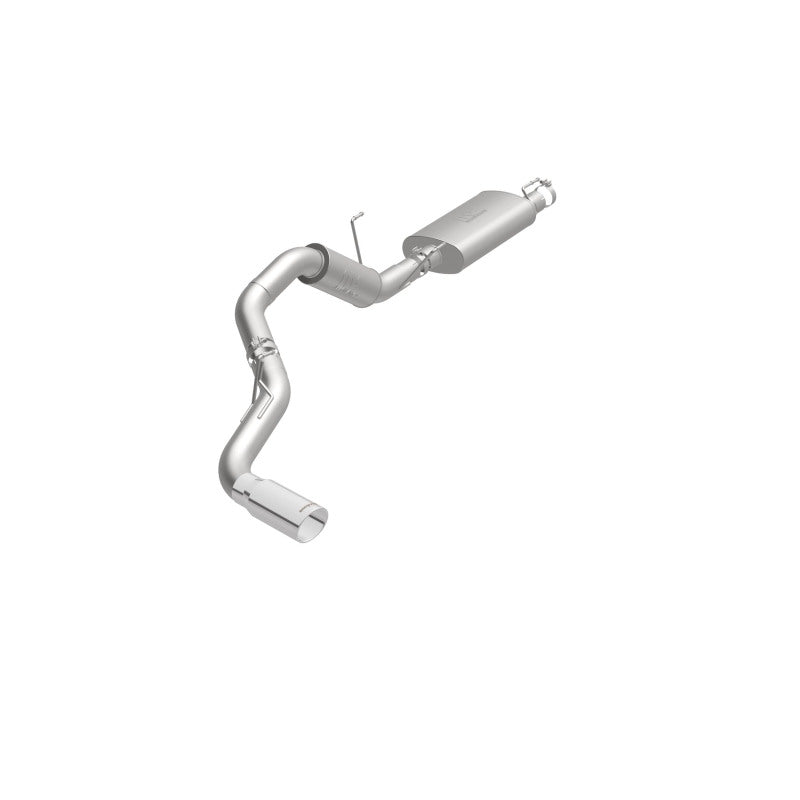 MagnaFlow Cat-Back, SS, 4in, Single Pass Side Rear Exit 5in Tip 14-15 Ram 2500 6.4L V8 CC LB/MC SB - DTX Performance