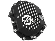 Load image into Gallery viewer, AFE Power 11-18 GM 2500-3500 AAM 9.25 Axle Front Differential Cover Black Machined Street Series - DTX Performance