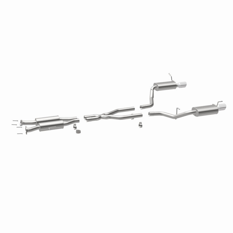 MagnaFlow 11-12 Dodge Durango V8 5.7L Dual Split Rear Exit Stainless Cat Back Performance Exhaust - DTX Performance