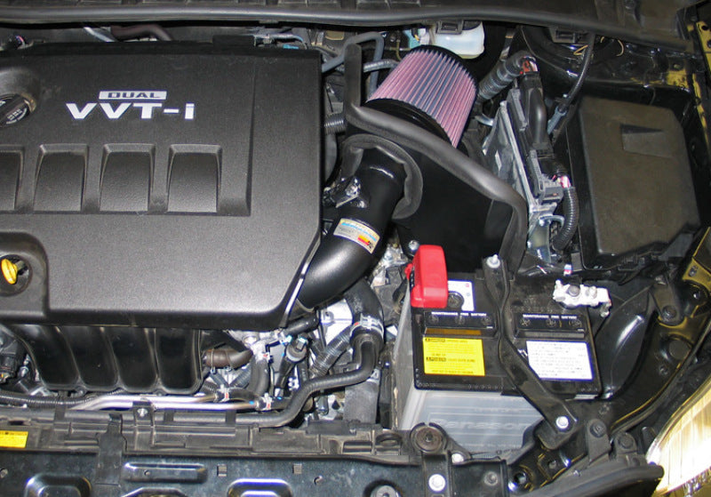 K&N 09 Toyota Corolla L4-1.8L Typhoon Short Ram Intake - DTX Performance