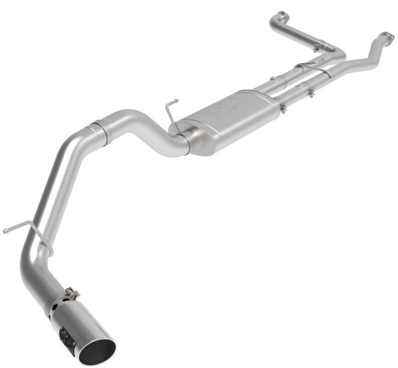 aFe MACHForce XP Exhausts Cat-Back SS-409 Nissan Titan XD 16-19 V8-5.6L - Polished Tip - DTX Performance