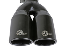 Load image into Gallery viewer, MACH Force-Xp 409 Stainless Steel Clamp-on Exhaust Tip 2.5in Inlet 3.5in Outlet - Black - DTX Performance