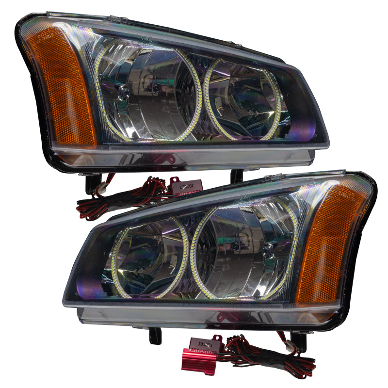 Oracle Lighting 03-06 Chevrolet Silverado Pre-Assembled LED Halo Headlights -UV/Purple - DTX Performance