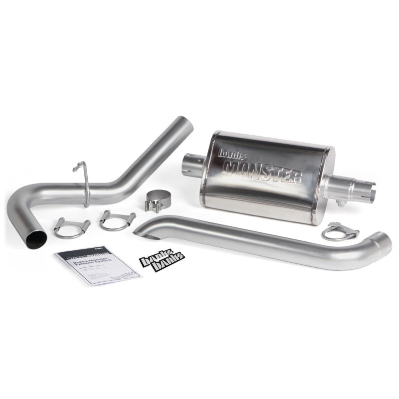 Banks Power 87-01 Jeep 4.0L Cherokee Monster Exhaust System - DTX Performance