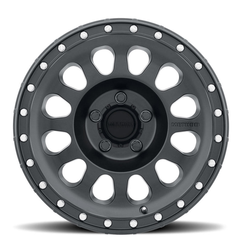 Method MR315 17x9 -12mm Offset 5x5 71.5mm CB Matte Black Wheel - DTX Performance