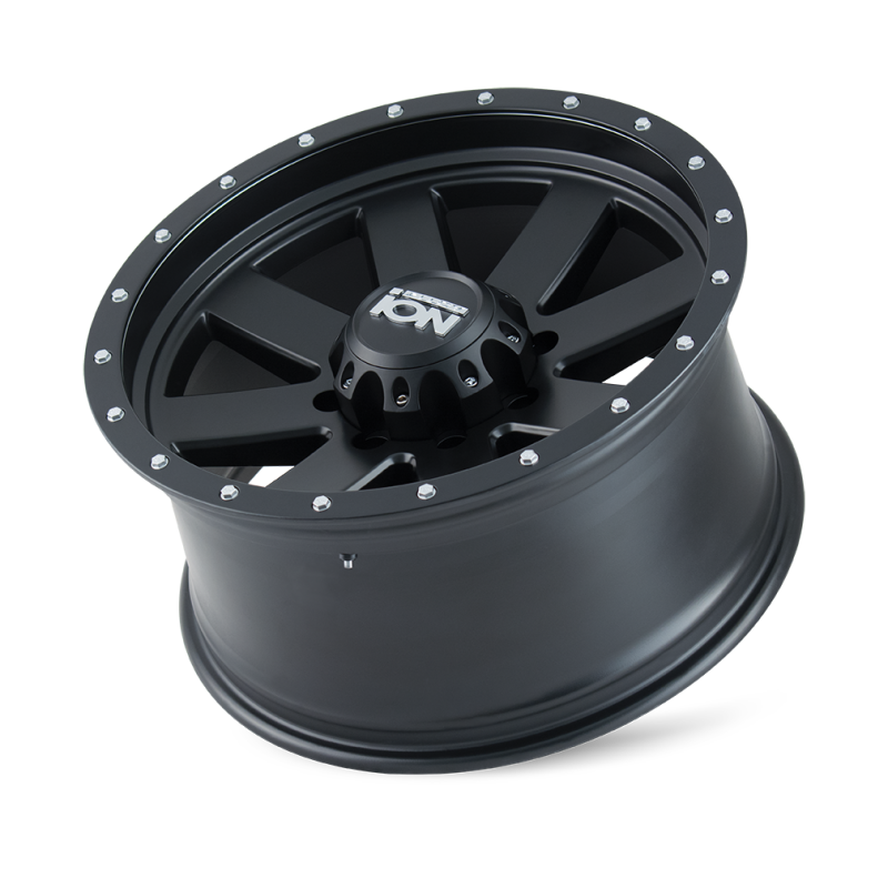 ION Type 134 18x9 / 8x170 BP / 0mm Offset / 130.8mm Hub Matte Gunmetal/Black Beadlock Wheel - DTX Performance