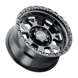 Weld Off-Road W105 20X12 Cinch 8X165.1 ET-44 BS4.75 Gloss Black MIL / Gloss Black 125.1