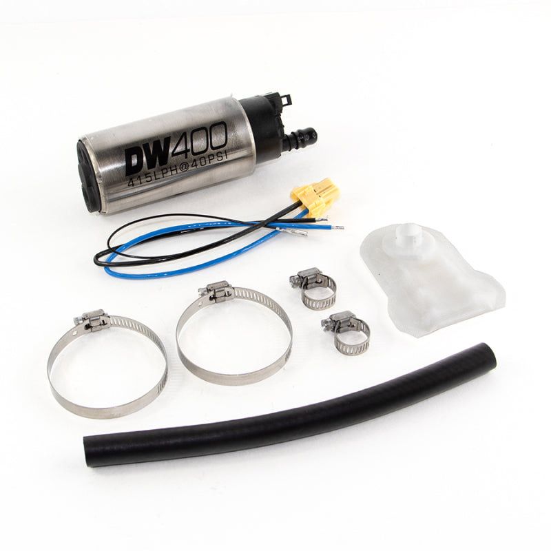 DeatschWerks 415LPH DW400 In-Tank Fuel Pump w/ 9-1043 Install Kit 93-98 Nissan Skyline R33 - DTX Performance