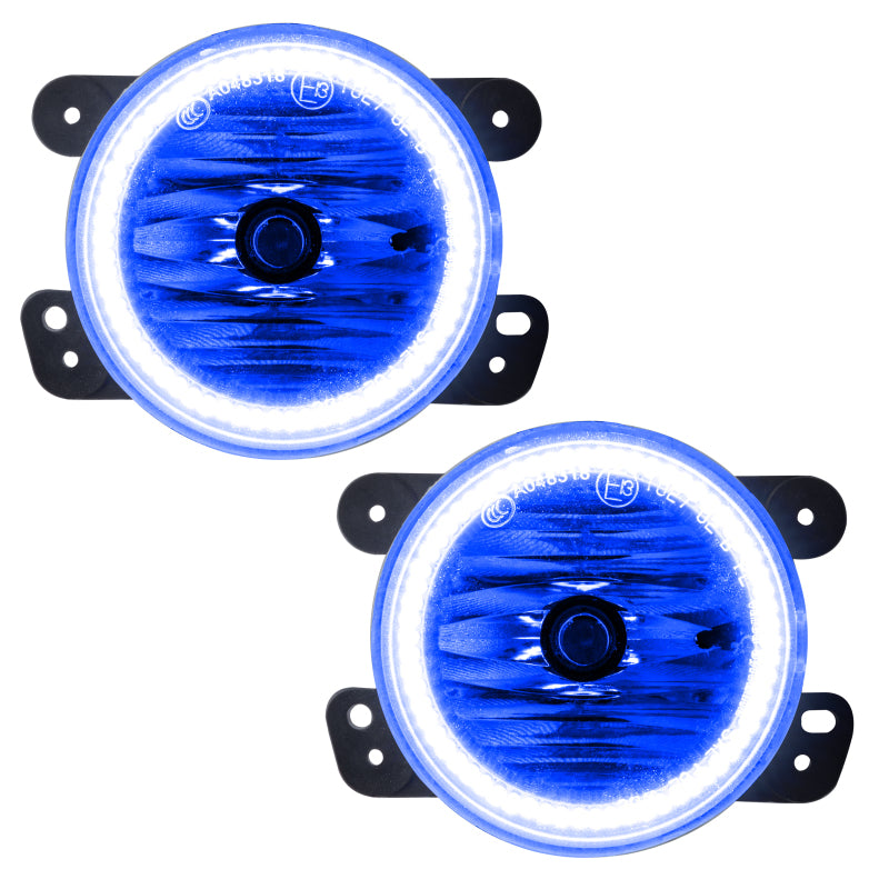 Oracle 11-14 Dodge Charger Pre-Assembled Fog Lights - Blue - DTX Performance