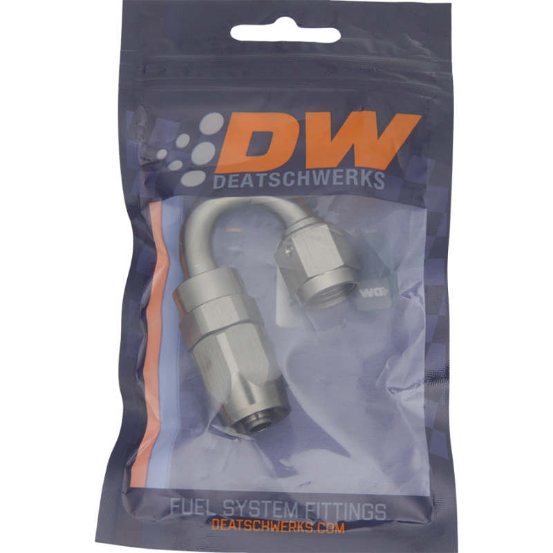 DeatschWerks 6AN Female Swivel 180-Degree Hose End CPE - DTX Performance